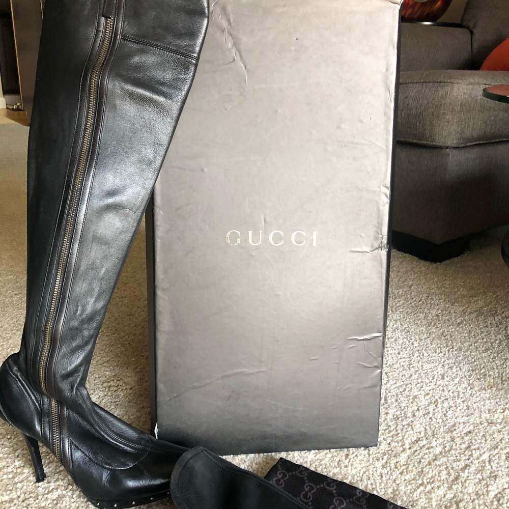 Tom Ford for Gucci, over-the-knee boots, 38.5(8.5) - Picture 15 of 16